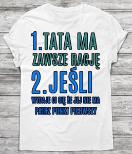 koszulka na prezent dla taty,prezent na dzień ojca