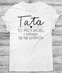 koszulka na prezent dla taty,prezent na dzień ojca 