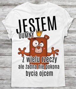 koszulka na prezent dla taty,prezent na dzień ojca