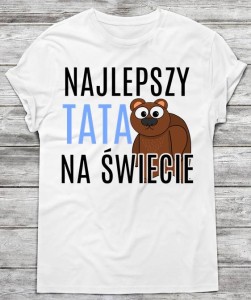 koszulka na prezent dla taty,prezent na dzień ojca