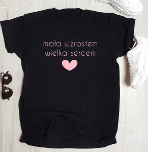 koszulka mała wzrostem wielka sercem