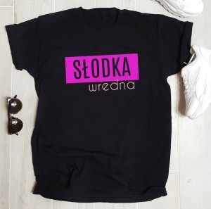 koszulka słodka wredna 