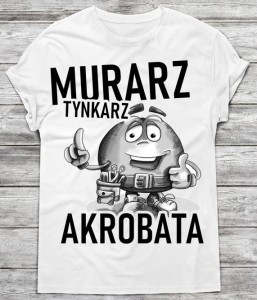 koszulka dla murarza, koszulka dla tynkarza,