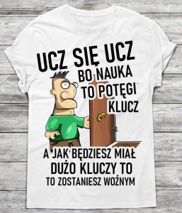 śmieszna męska koszulka na prezent 