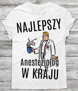 koszulka dla anestezjologa 