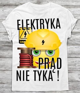 koszulka dla elektryka 