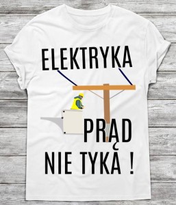 koszulka dla elektryka