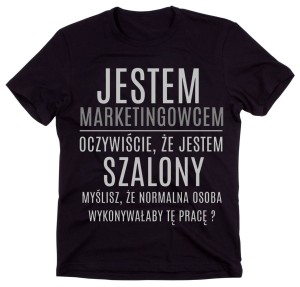 koszulka dla marketingowca