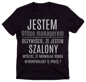 koszulka dla office menagera