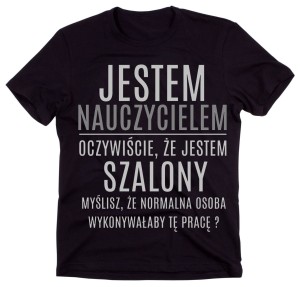 koszulka dla nauczyciela 
