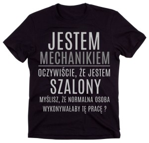 koszulka dla mechanika 