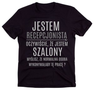 koszulka dla recepcjonisty 