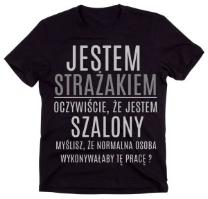 koszulka dla strażaka
