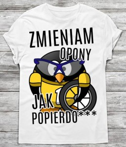 Koszulka męska dla pracownika serwisu opon