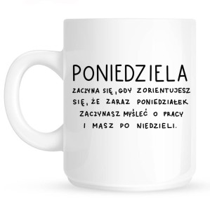 śmieszny kubek na prezent 