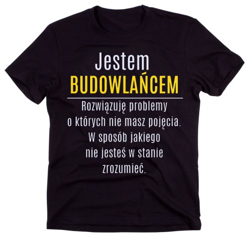 Koszulka męska dla budowlańca