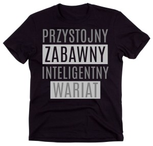 śmieszna koszulka męska na prezent 