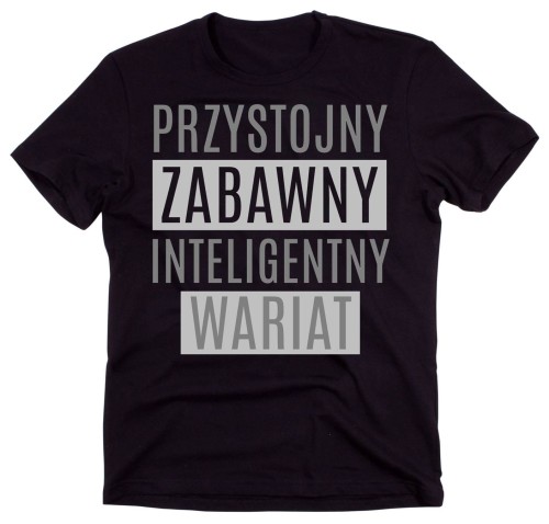 śmieszna koszulka męska na prezent