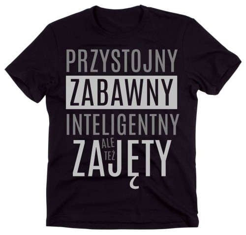 śmieszna koszulka męska na prezent