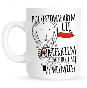 śmieszny kubek na prezent 