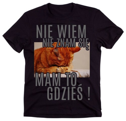 KOSZULKA MĘSKA MAM TO GDZIEŚ