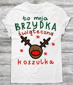 ŚWIĘTECZNA KOSZULKA MĘSKA NA PREZENT