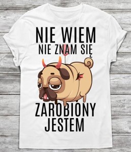 śmieszna koszulka męska na prezent 