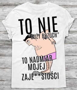 śmieszna koszulka męska na prezent 
