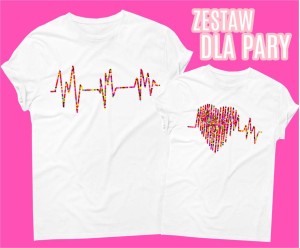 koszulki dla pary, koszulki dla zakochanych