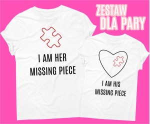 koszulki dla pary, koszulki dla zakochanych
