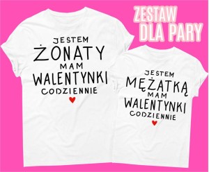 koszulki dla męża i żony