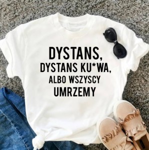 koszulka damska dystans