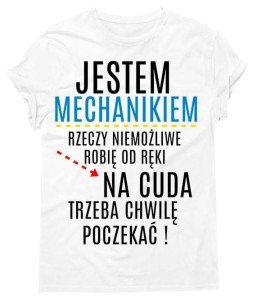 koszulka dla mechanika 