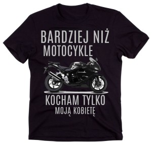 koszulka dla dla chłopaka kochającego motory 