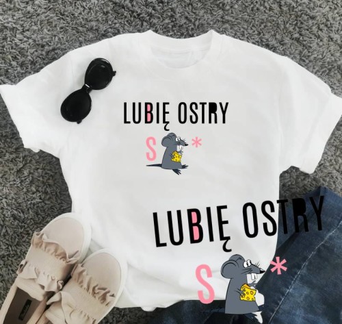 KOSZULKA DLA DZIEWCZYNY LUBIĄCE OSTRY SER.jpg
