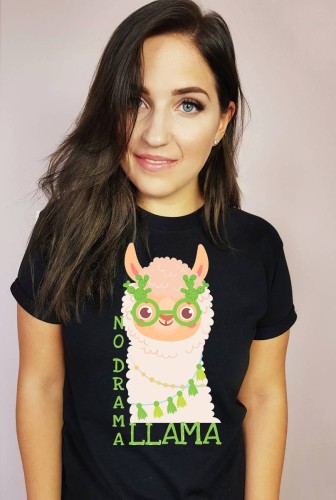 koszulka no drama i'm lama 2.jpg