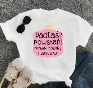 bluzka padłaś powstań 