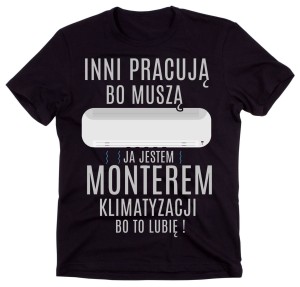 KOSZULKA DLA MONTERA KLIMATYZACJI 