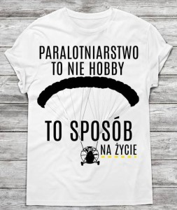 koszulka dla paralotniarza 