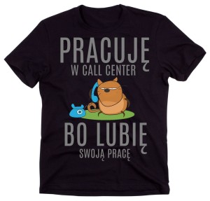 koszulka dla pracownika infolinii