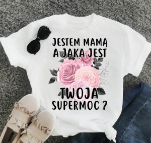 KOSZULKA JESTEM MAMĄ 