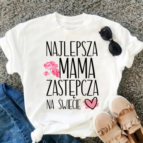 prezent dla mamy zastępczej, koszulka dla mamy adopcyjnej