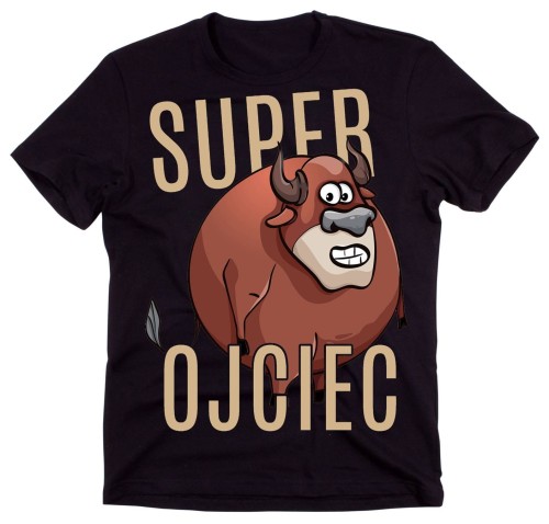Koszulka taty SUPER OJCIEC
