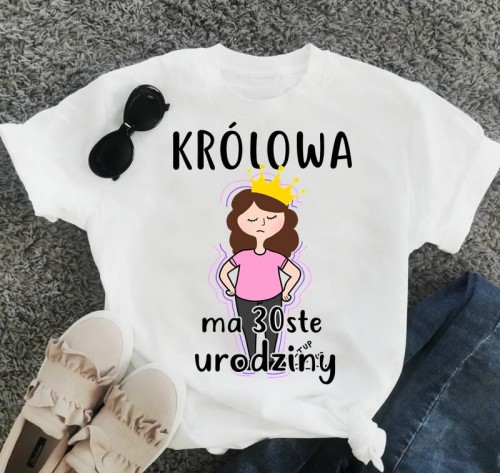 koszulka na 30 dla koleżanki brązowa.jpg
