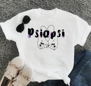 koszulka damska psiapsi dla przyjaciółki