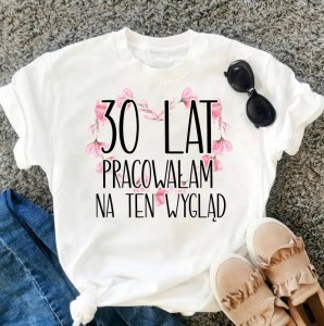 koszulka NA 30 URODZINY