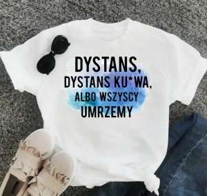 koszulka damska dystans