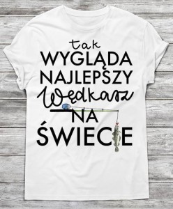 koszulka dla wędkarza