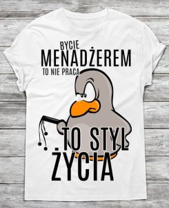 koszulka dla menadżera