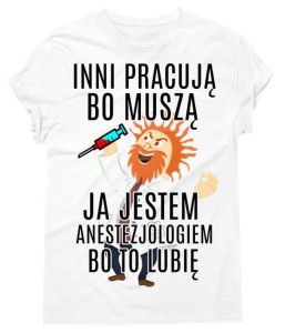 koszulka dla anestezjologa 